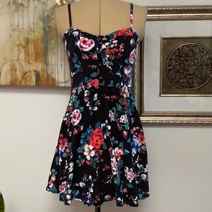 Express, Small, Floral Dress